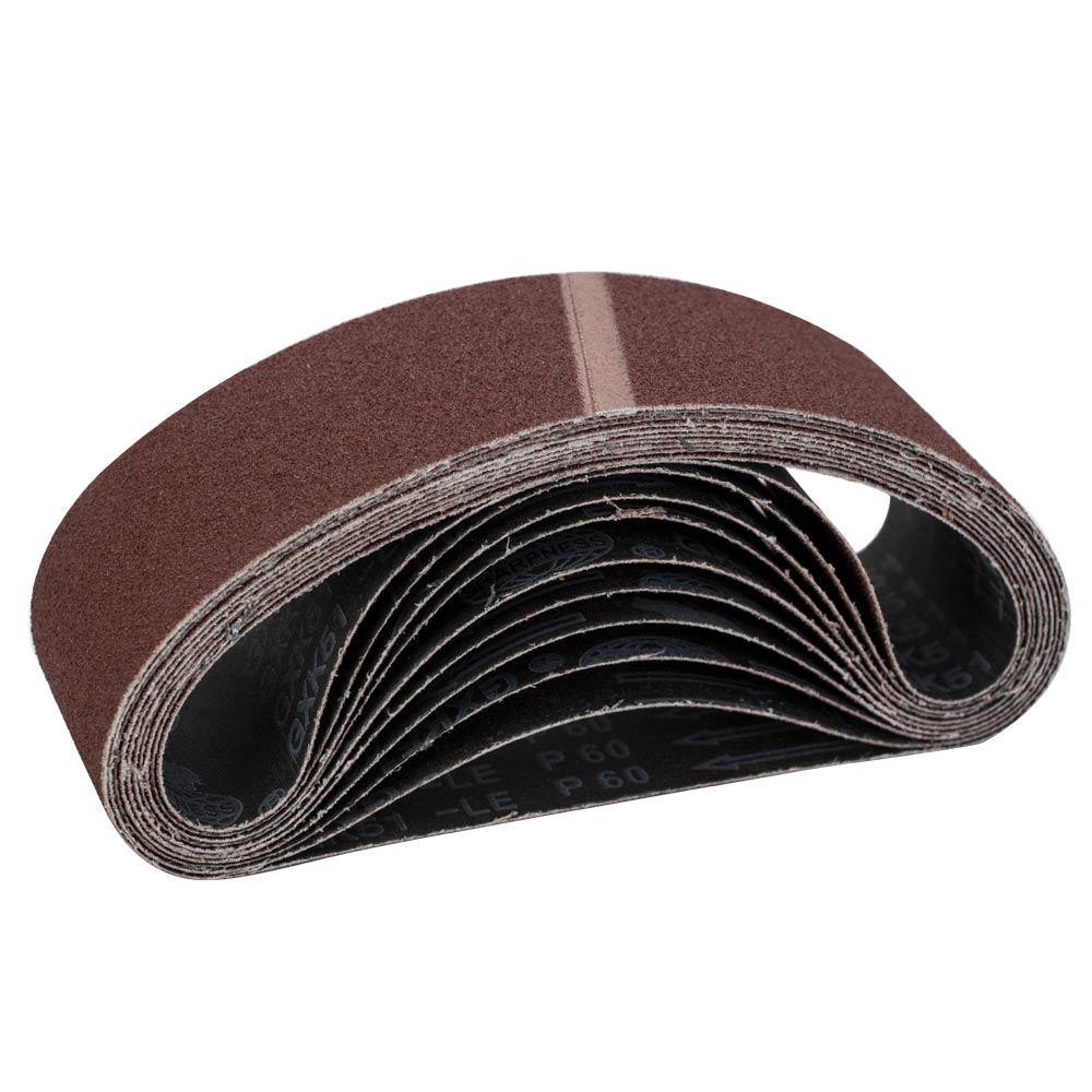 Стрічка шліфувальна нескінченна 75×533мм P60 (10 шт.) SIGMA (9152061) Київ - фото 1