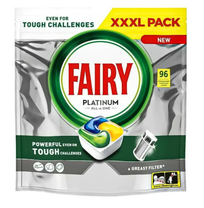 Капсули для посудомийки Fairy Platinum 96шт. Харків - фото 2