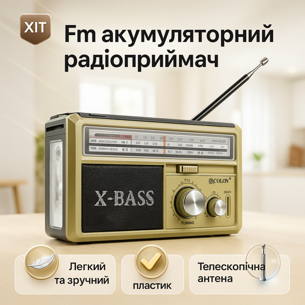 Фм радиоприемник от сети 220в Golon RX-381, FM-радио в ретро стиле, Портативная связь радио, Мини радио RY-33 Львов - изображение 12