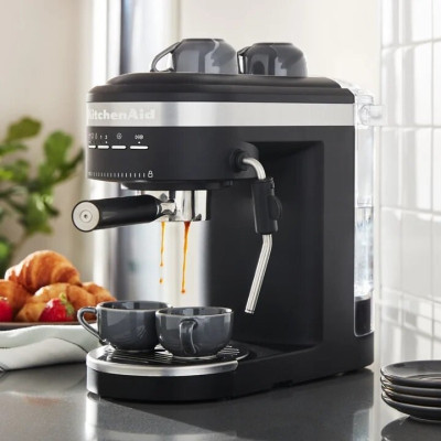 Ріжкова кавоварка еспресо KitchenAid 5KES6503EBK Вінниця - фото 5