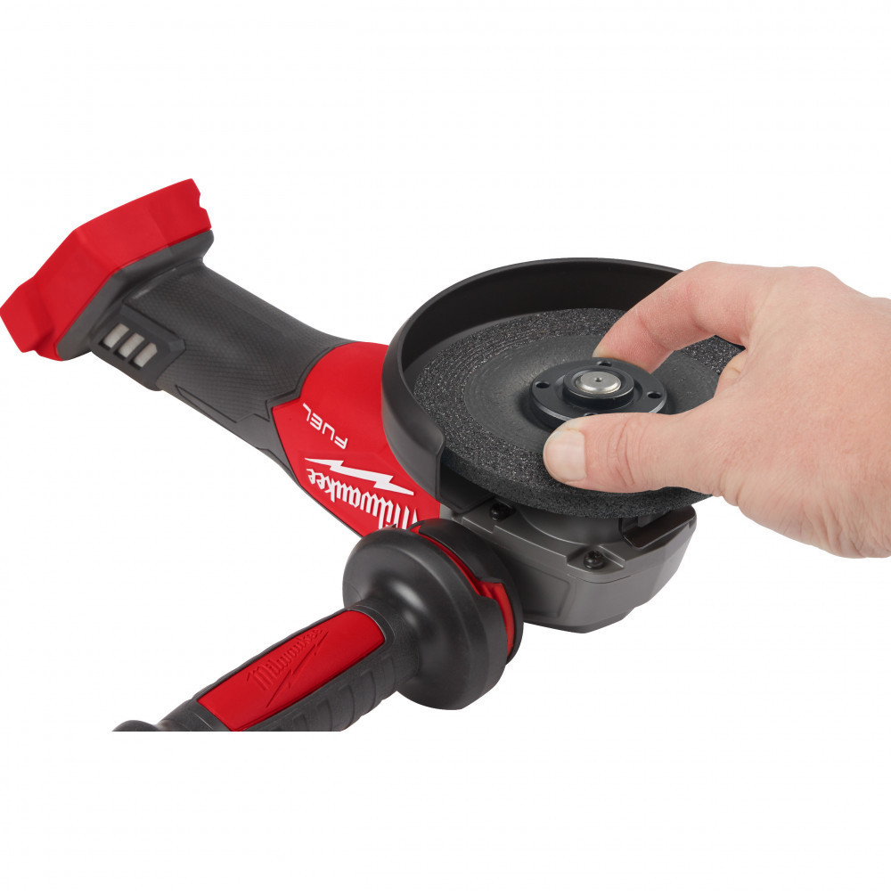 Шліфувальна машина кутова акумуляторна MILWAUKEE, M18 FSAG125X-501BRF, діаметр 125мм, 1200Вт, (+зарядний пристрій M12-18 FC, аку Одеса - фото 4