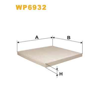 Фільтр салону Wixfiltron WP6932 Вінниця