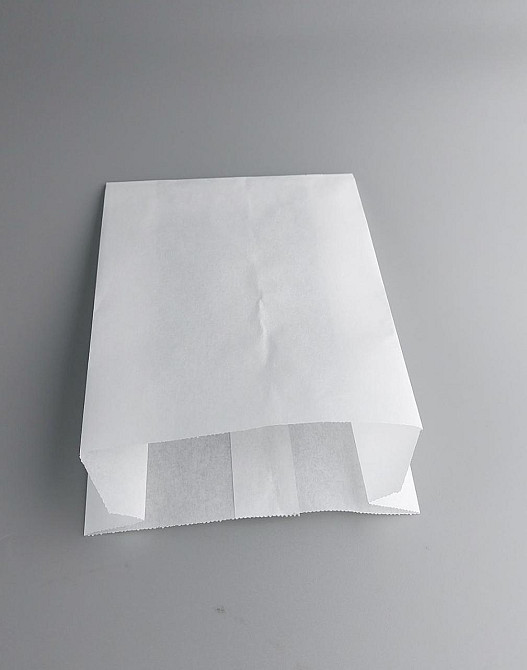 Жиростійкий паперові пакети саше 10/4*14 Білий (100 шт.) Харків - фото 2