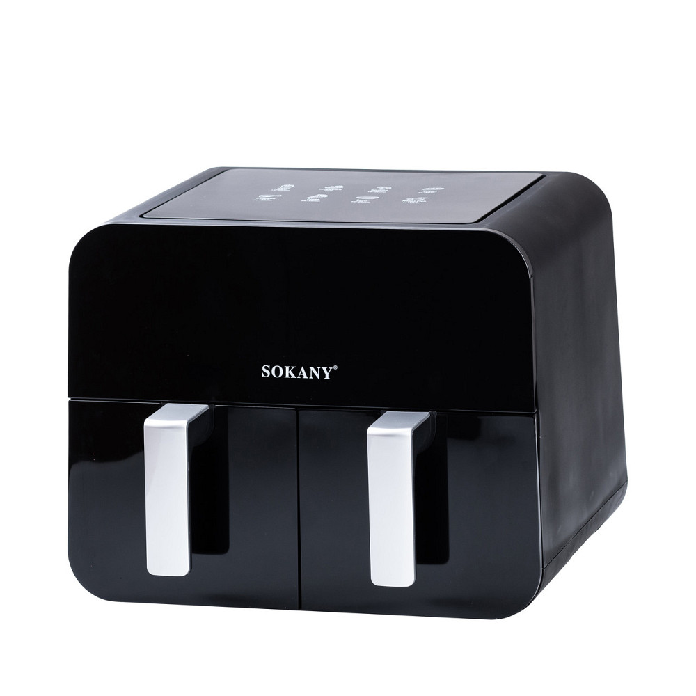 Sokany Аерофритюрниця SOKANY SK-10005 на 10 літрів, з двома відділеннями 2400 Вт чорна Коломыя - изображение 3