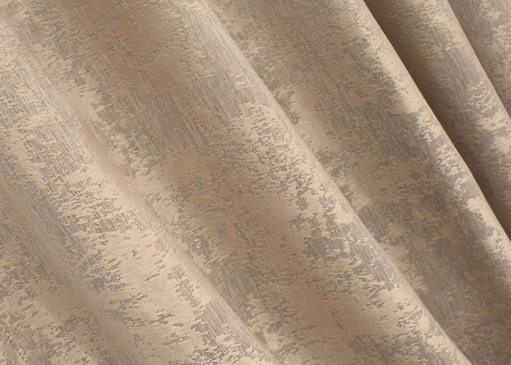 Комплект штор на люверсах VR-Textil Жакард Sultan YL № 1699ш Темно-бежевий 150х250 см 2 шт (37-0250) Київ - фото 6