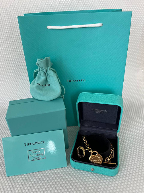 Tiffany / Тіффані подарункове паковання преміум під браслет — коробочка, зовнішня коробочка, пакет, мішечок, картка Одеса - фото 4