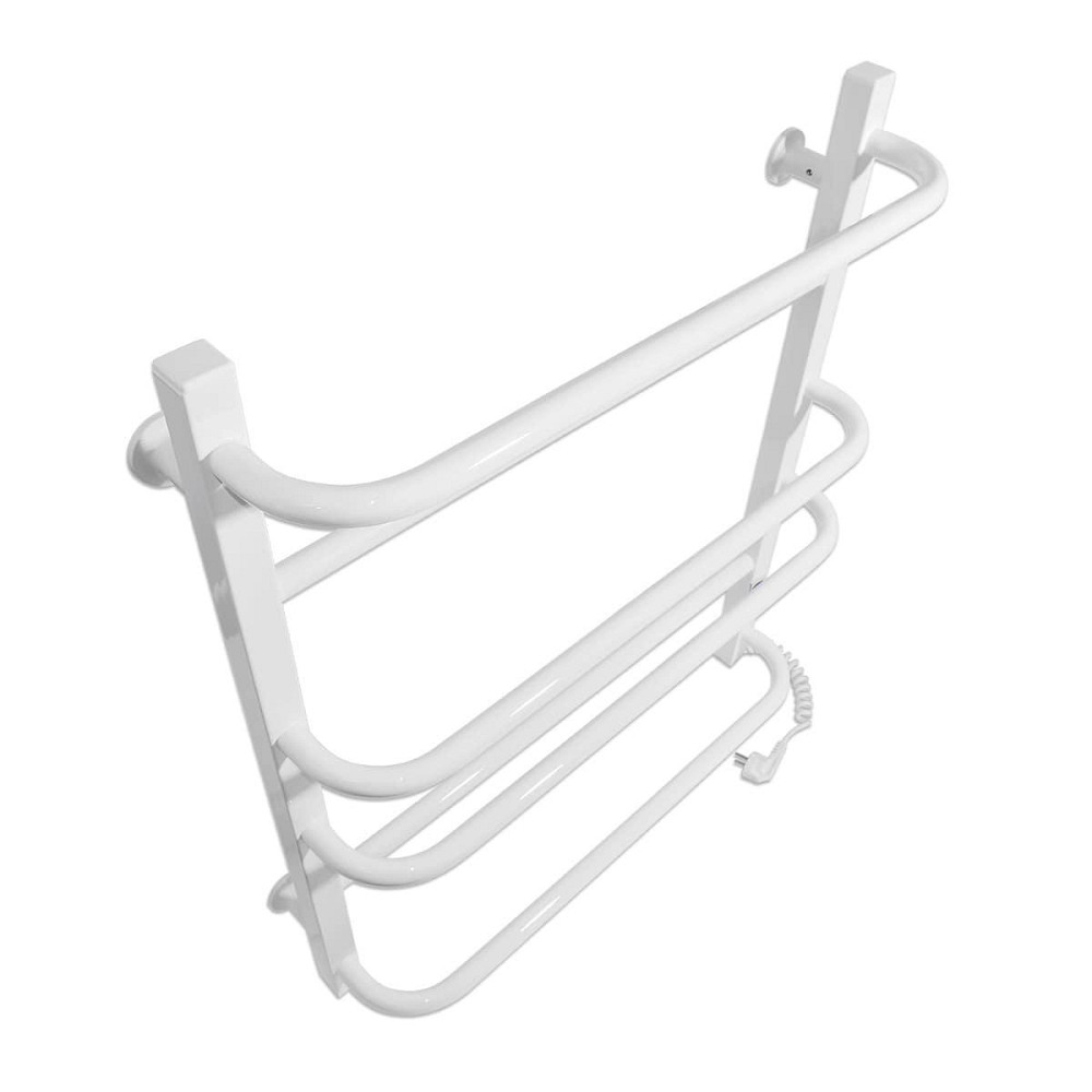 Електричний полотенцесушитель Laris Зебра Комфорт ЧК6 500Х600 Е білий Київ - фото 3