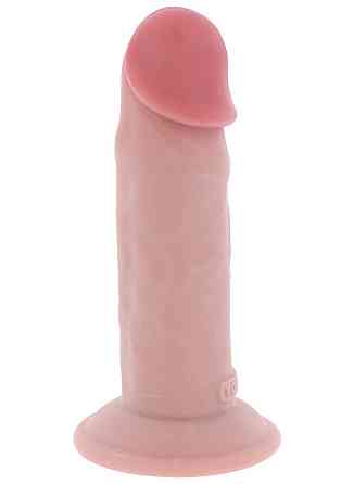 Фалоімітатор реалістичний на присосці TOY JOY Deluxe Dual Density, 15 × 4 см Sex Aura Київ