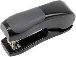 Степлер пластиковий №24/6-26/6 (25 арк.) "Norma" 55 мм. вертикальний чорний, 4047-09N, шт Київ