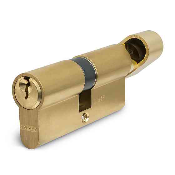 ЦИЛІНДР КЛЮЧ/ВОРОТОК KE50 MM Z30/K30 МАТОВА ЛАТУНЬ Київ