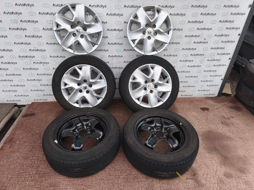 Диск металевий з шиною 205/55 R16 Renault Megane III 2008-2015 (403001632R) Ковель - фото 1