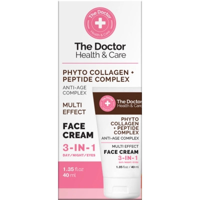 Крем для лица The Doctor Health &amp; Care Phyto Collagen-Peptide Complex Face Cream 3в1 40 мл (5901845509329) Вінниця - фото 1
