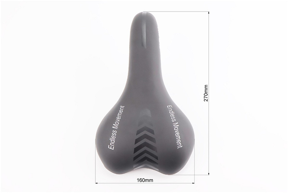 Сидіння MTB 270х160мм, чорне AFT-83 Київ - фото 3