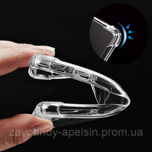 Samsung A12 A125 M12 M125 прозорий чохол (захист камери + кути) Одеса - фото 2