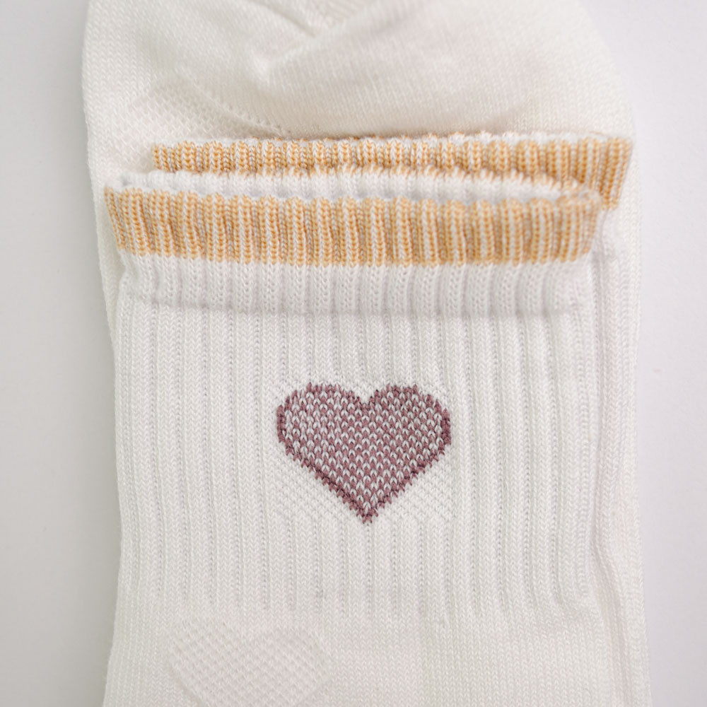 Набор носков хлопковых женских 10 пар Youstar 103 Средние 37-41 Белый Сумы - изображение 8