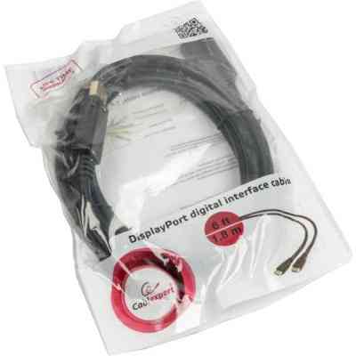 Кабель мультимедийный DisplayPort M to DisplayPort M 1.8m V1.2 Cablexpert (CC-DP2-6) Винница