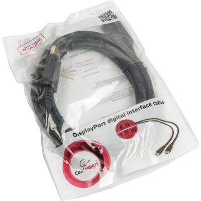 Кабель мультимедийный DisplayPort M to DisplayPort M 1.8m V1.2 Cablexpert (CC-DP2-6) Винница - изображение 2