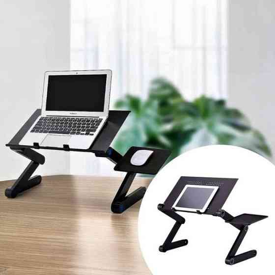 Регульована підставка для ноутбука з вентилятором, Столик для ноут Столик компа JF-38 Київ
