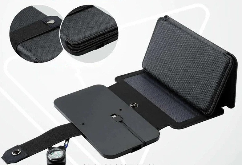 Портативное зарядное устройство на солнечных батареях Kernuap SunPower 10 Вт Киев - изображение 1