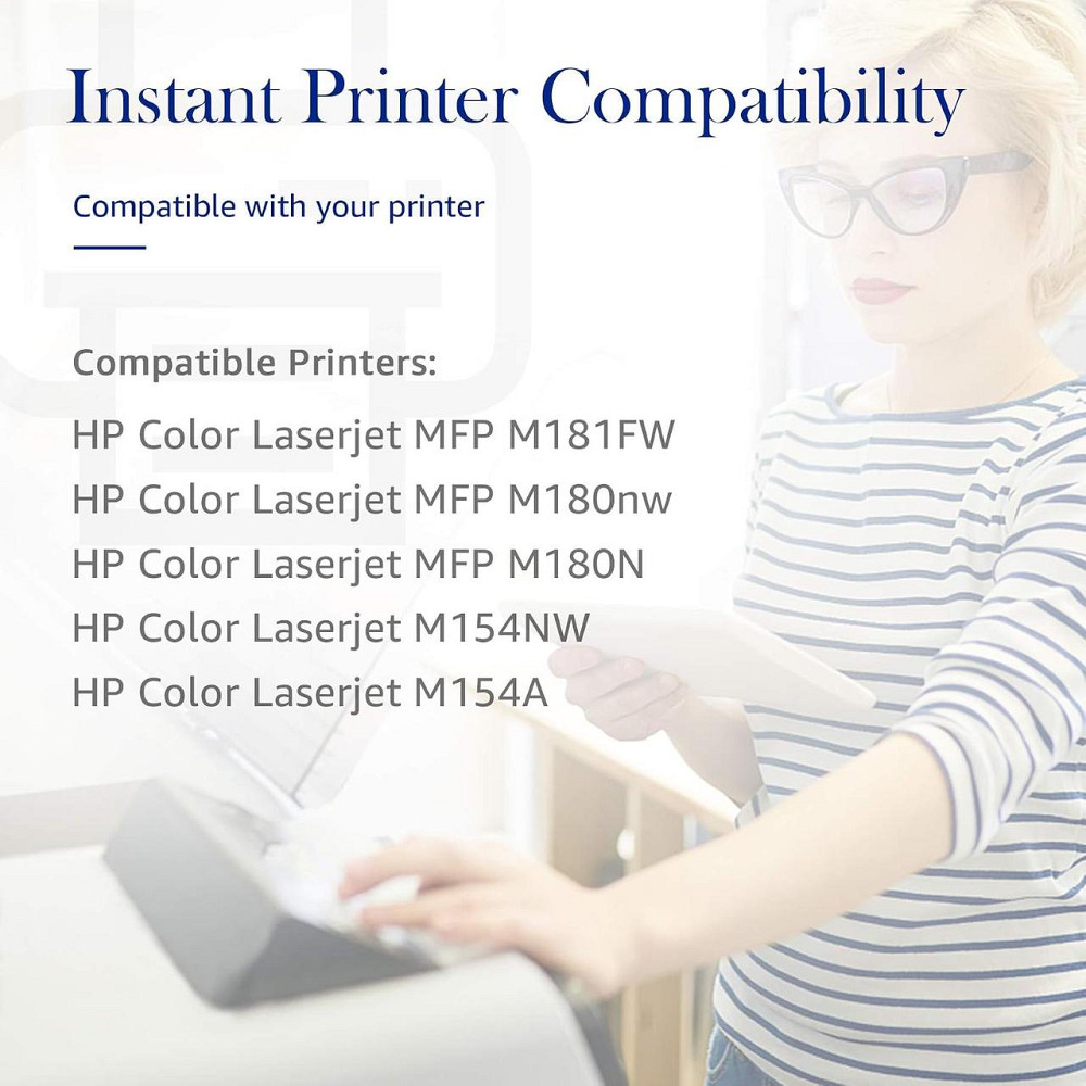 Комплект совместимых картриджей STAROVER HP 205A CF530A CF531A CF532A CF533A для HP M154 M180 M181, 4 цвета Днепр - изображение 4