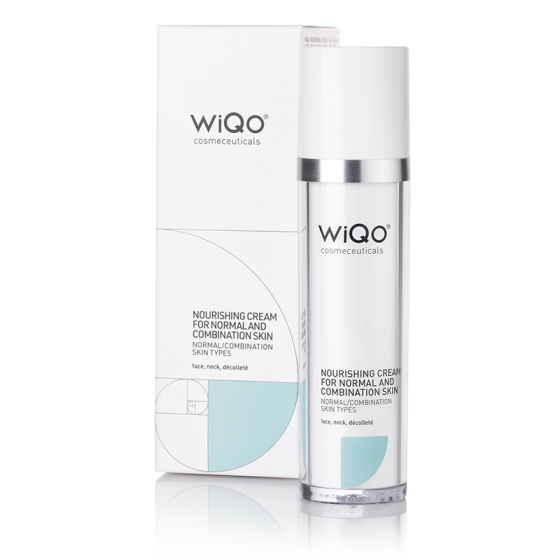 Поживний та зволожуючий крем для нормальної шкіри WiQo Nourishing Cream for Normal and Combination Skin 50 мл Дніпро