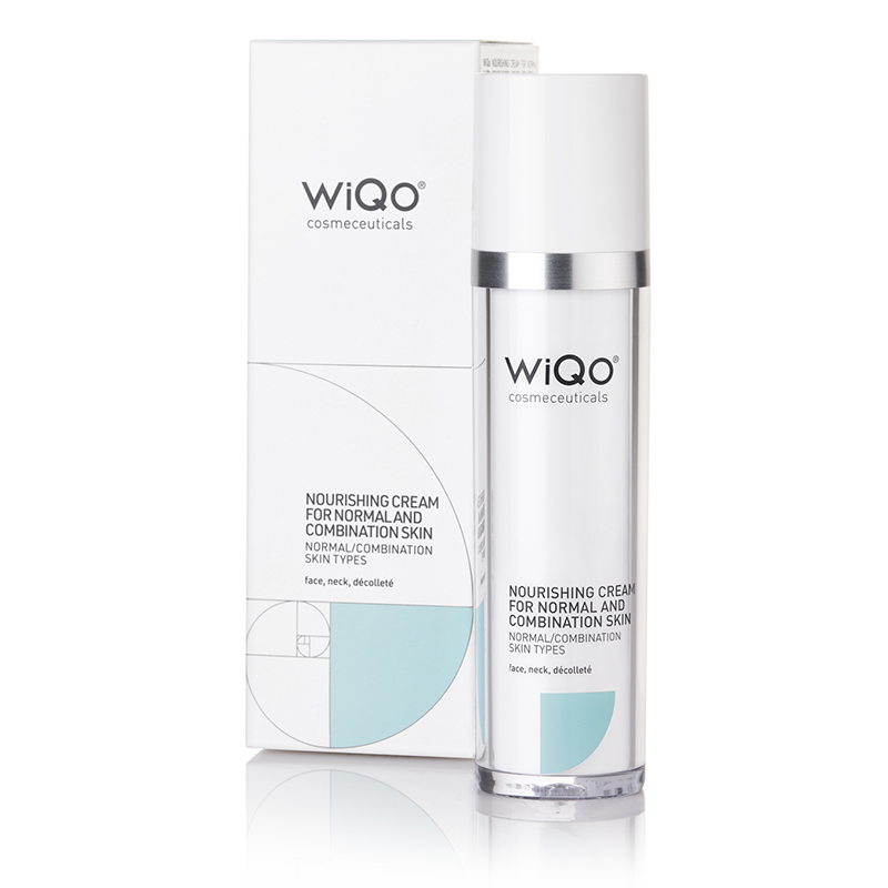 Поживний та зволожуючий крем для нормальної шкіри WiQo Nourishing Cream for Normal and Combination Skin 50 мл Дніпро - фото 1