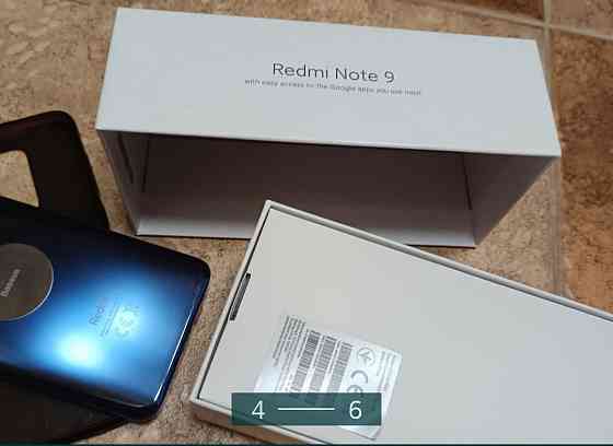 Телефон: Redmi Note 9, б/у , экран целый , камера 48 МР. Киев