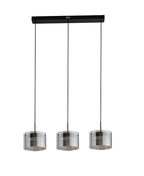 Підвісний світлодіодний світильник VALESO G 2922/3L 42W Димчасто-чорний Коломия - фото 12