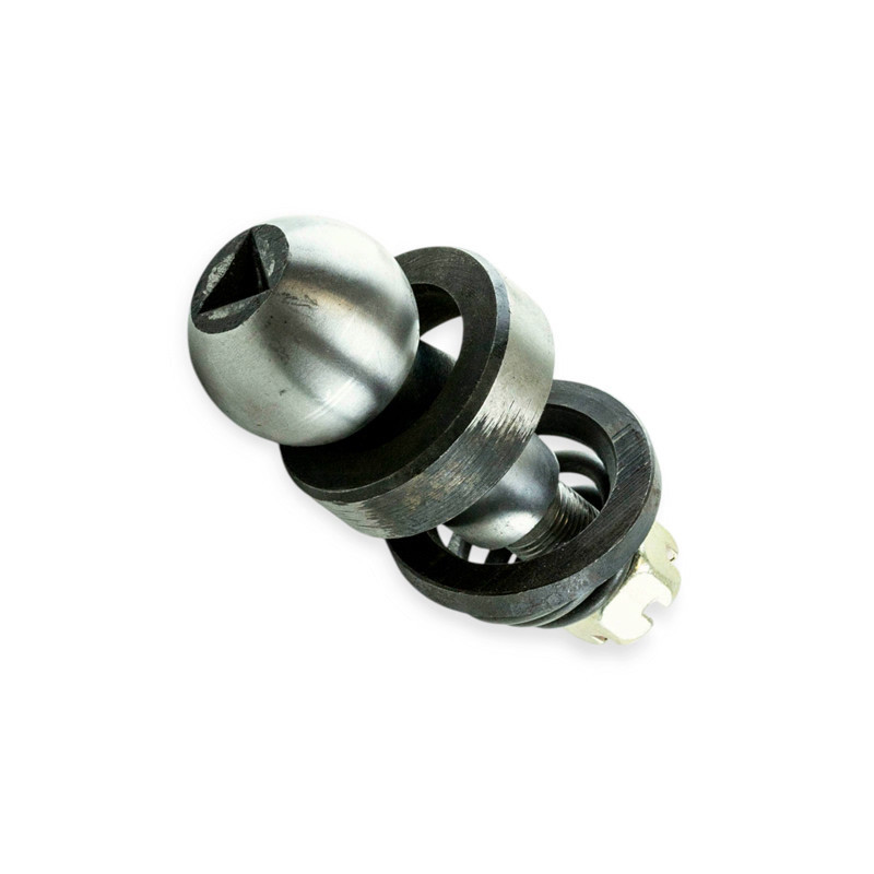 Палець УРАЛ М18 (пал.+вкл.+пруж.+гай.) кермовий Мукачево - фото 1