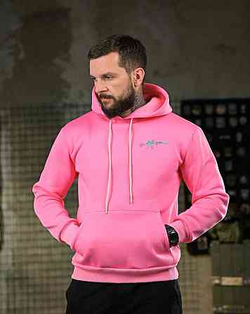 Милитари худи на флисе GENESIS M14 pink ПП8068 Київ