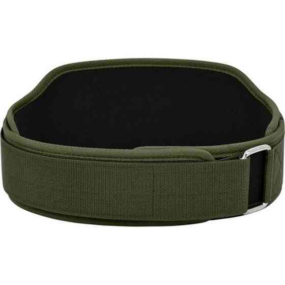 Пояс для важкої атлетики RDX RX5 Double Belt неопреновий Army Green XL Каменское