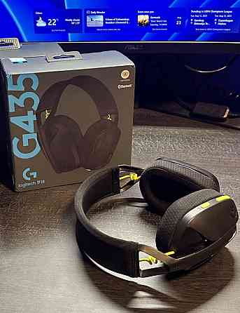 Наушники Logitech G435 ОРИГИНАЛ White/Black. Харьков
