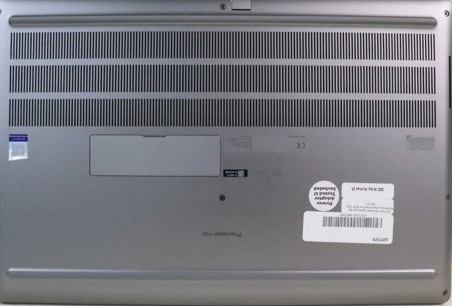 DELL PRECISION 7750  I7-10850H 512GB 16GB  NVIDIA Quadro RTX4000,8 GB. Харьков - изображение 1