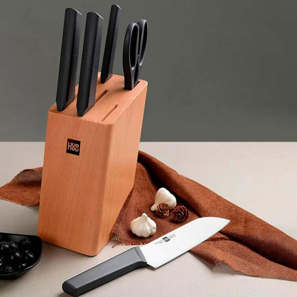 Набір ножів Xiaomi HuoHou Youth Knifes Set 6 в 1 (HU0057) Чернівці - фото 2