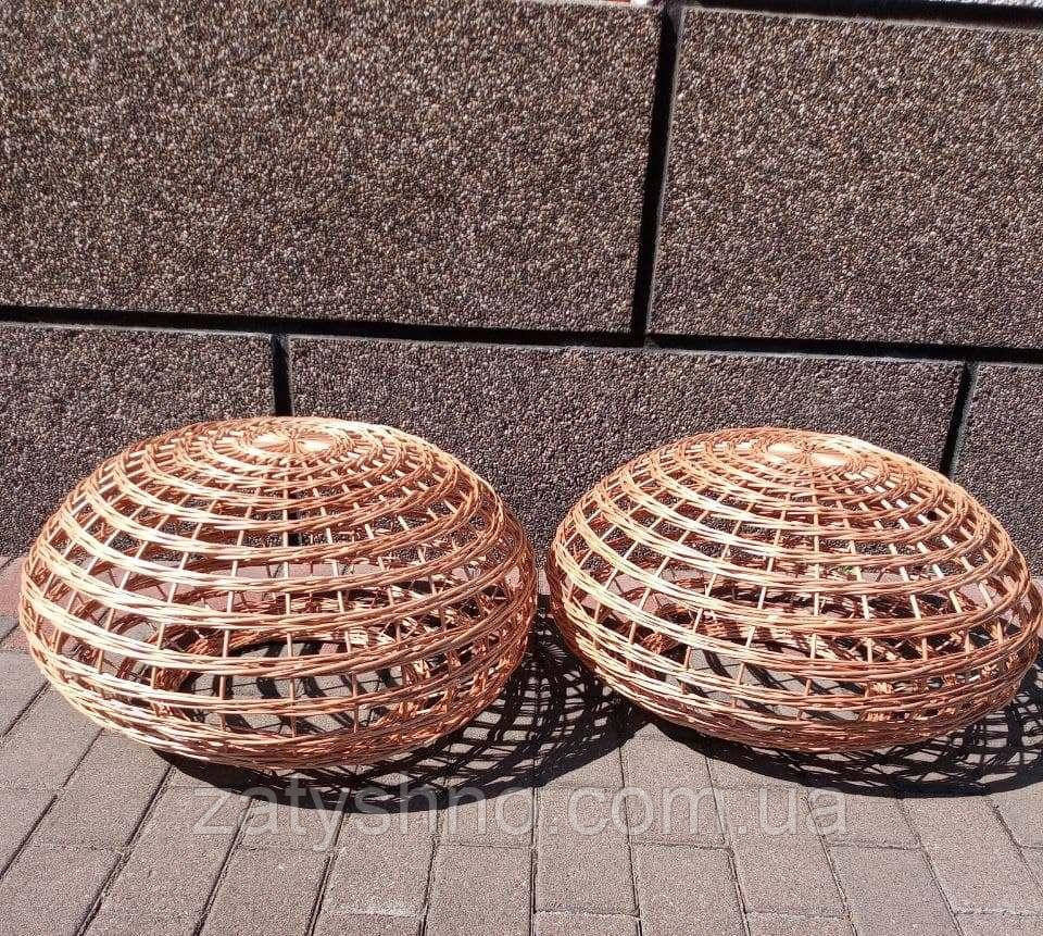 Люстра плетеная шар из лозы Киев - изображение 2