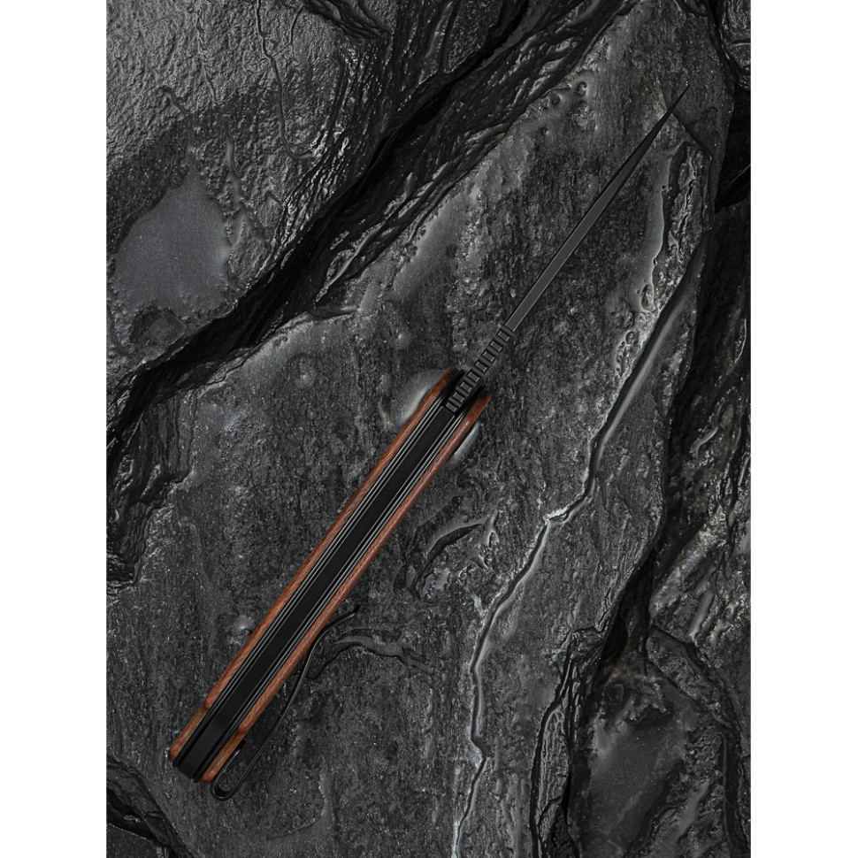 Ніж складаний кишеньковий Civivi Elementum Slip Joint, (7.5 см) 14C28N / Guibourtia Wood Київ - фото 16