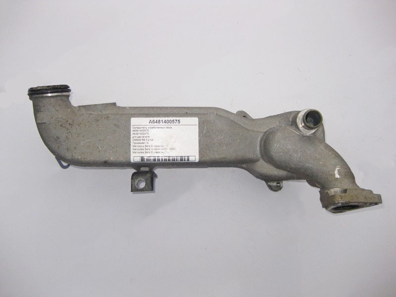 Mercedes-Benz  A6481400575 Охолоджувач відпрацьованих газів для двигуна OM648 R6 3.2 cdi E-Class W211 S-Class W220 Одесса - изображение 2