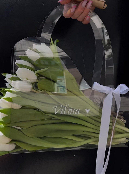 Сумка для квітів EKOSTAR 350х300х100 - 0.7 мм Київ - фото 2