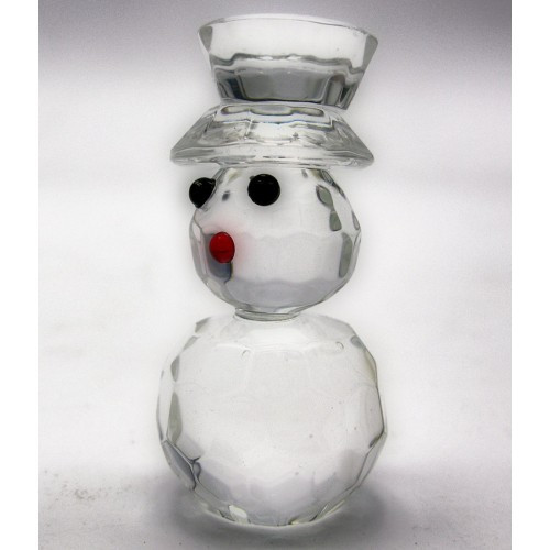 Фигурка подарочная хрустальный Снеговик Киев - изображение 1