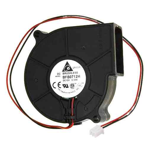 Вентилятор равлик 75мм 12В 2пін відцентровий турбіна кулер ЧПУ, сервера Вінниця