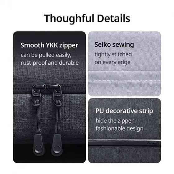 Рюкзак для ноутбука UGREEN LP664 Laptop Backpack B02 Dark Grey (Up to 15.6'')(UGR-90798) (UGR-90798) Київ