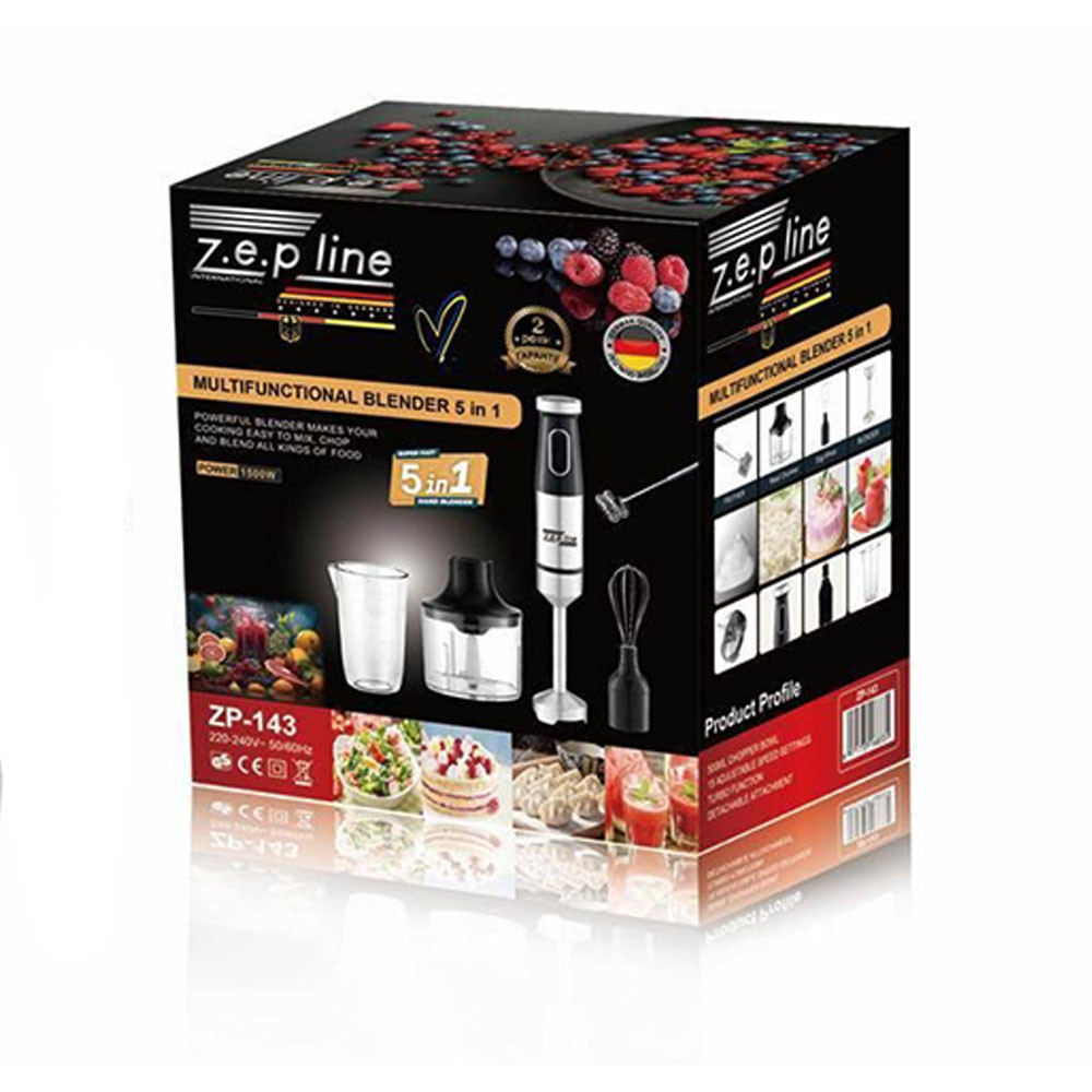 Погружной блендер 5в1,1500Вт,от сети,ZP-143 SBR Киев - изображение 8