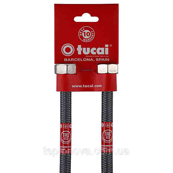 Шланг для змішувача TUCAI М10х1/2" 0,5 м АНТИКОРРОЗІЯ TAQ GRIF ACB 206220 ПАРА Чернівці