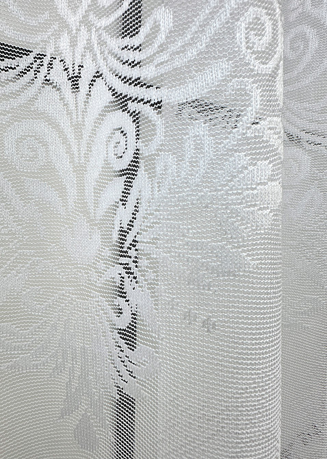 Тюль VR-Textil 1778т Жакард Білий 300х160 см (42-0796) Київ - фото 4