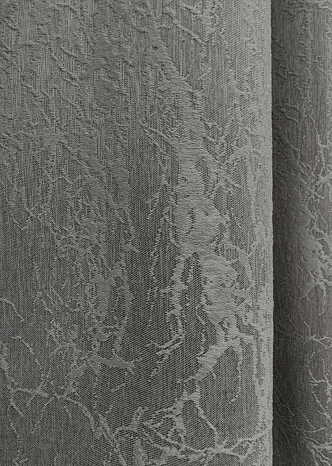 Комплект штор VR-Textil Жакард Viva Marmo № 1785ш Сірий 150х290 см 2 шт (33-0733) Київ - фото 8