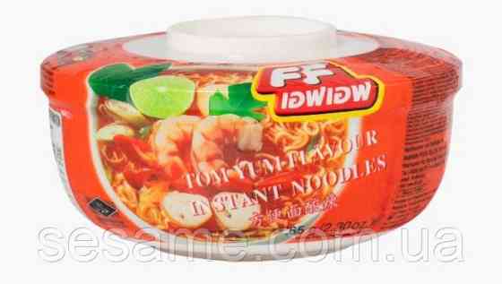 Лапша быстрого приготовления в тарелке Tom Yum Seafood Flavour FASHION FOOD 65 г (Таиланд) Харьков