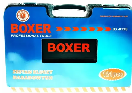 Набір інструментів BOXER 121 шт. – комбіновані ключі в ударостійкому кейсі Львів