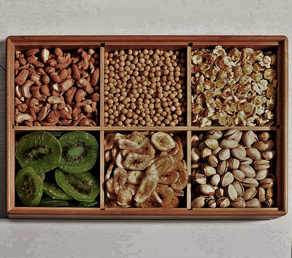 Менажниця дерев'яна "Начос" терракот Миколаїв - фото 1