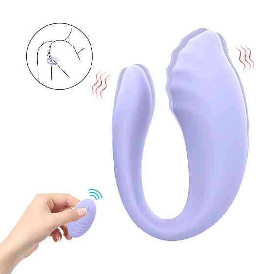 Вибратор для пар Every Night Toys Cosima с дистанционным управлением, лавандовый, 10 режимов Sex Aura Киев