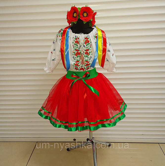 Дитяча вишиванка з маками "Макове поле" Кривий Ріг - фото 5